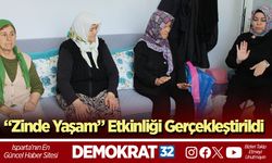 “Zinde Yaşam” Etkinliği Gerçekleştirildi