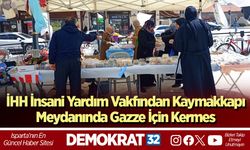 İHH İnsani Yardım Vakfı’ndan Kaymakkapı Meydanında Gazze İçin Kermes