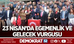 23 NİSAN’DA EGEMENLİK VE GELECEK VURGUSU