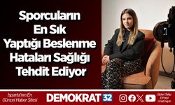 Sporcuların En Sık Yaptığı Beslenme Hataları Sağlığı Tehdit Ediyor