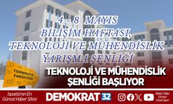 TEKNOLOJİ VE MÜHENDİSLİK ŞENLİĞİ BAŞLIYOR