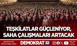 TEŞKİLATLAR GÜÇLENİYOR, SAHA ÇALIŞMALARI ARTACAK