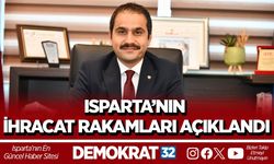 ISPARTA’NIN İHRACAT RAKAMLARI AÇIKLANDI