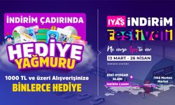 IYAŞ İNDİRİM ÇADIRINDA BİNLERCE HEDİYE YAĞMURU