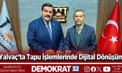 Yalvaç'ta tapu işlemlerinde dijital dönüşüm