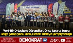 Yurt-Bir Ortaokulu Öğrencileri, Önce Isparta Sonra  Bölge Şampiyonu Oldu, Hedef: Türkiye Şampiyonluğu