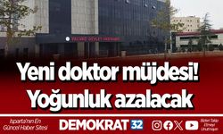 Yeni doktor müjdesi! Yoğunluk azalacak