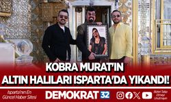 KOBRA MURAT'IN ALTIN HALILARI ISPARTA'DA YIKANDI!