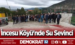 İncesu Köyü'nde Su Sevinci