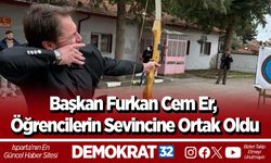 Başkan Furkan Cem Er, Öğrencilerin Sevincine Ortak Oldu