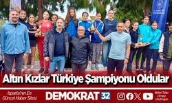 Altın Kızlar Türkiye Şampiyonu Oldular