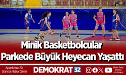 Minik Basketbolcular Parkede Büyük Heyecan Yaşattı