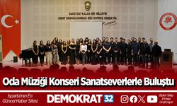 Oda Müziği Konseri Sanatseverlerle Buluştu