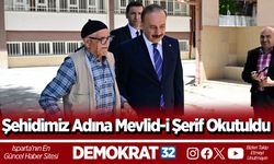 Şehidimiz Adına Mevlid-i Şerif Okutuldu
