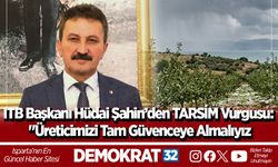 ITB Başkanı Hüdai Şahin’den TARSİM Vurgusu: "Üreticimizi Tam Güvenceye Almalıyız