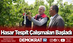 Hasar Tespit Çalışmaları Başladı