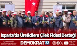 Isparta’da Üreticilere Çilek Fidesi Desteği