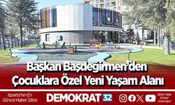 Başkan Başdeğirmen’den çocuklara özel yeni yaşam alanı