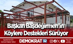 Başkan Başdeğirmen’in köylere destekleri sürüyor