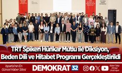 TRT Spikeri Hünkar Mutlu ile Diksiyon, Beden Dili ve Hitabet Programı Gerçekleştirildi