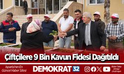 Çiftçilere 9 Bin Kavun Fidesi Dağıtıldı
