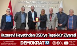 Huzurevi Heyetinden OSB’ye Teşekkür Ziyareti