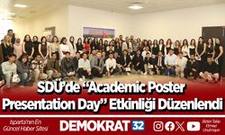 SDÜ’de “Academic Poster Presentation Day” Etkinliği Düzenlendi