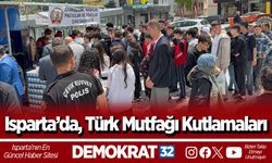Isparta’da, Türk Mutfağı Kutlamaları