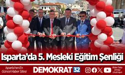 Isparta’da 5. Mesleki Eğitim Şenliği