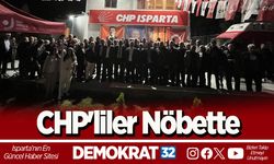 CHP'liler Nöbette
