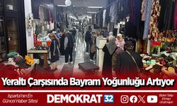 Yeraltı Çarşısında Bayram Yoğunluğu Artıyor