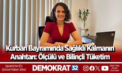 Kurban Bayramında Sağlıklı Kalmanın Anahtarı: Ölçülü ve Bilinçli Tüketim