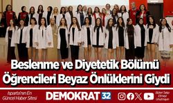 Beslenme ve Diyetetik Bölümü Öğrencileri Beyaz Önlüklerini Giydi