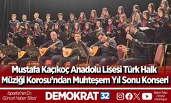 Mustafa Kaçıkoç Anadolu Lisesi Türk Halk Müziği Korosu’ndan Muhteşem Yıl Sonu Konseri