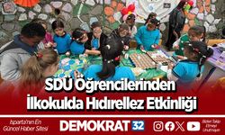 SDÜ Öğrencilerinden İlkokulda Hıdırellez Etkinliği