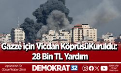 Gazze için Vicdan Köprüsü Kuruldu: 28 Bin TL Yardım