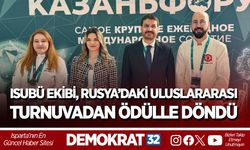 ISUBÜ EKİBİ, RUSYA’DAKİ ULUSLARARASI TURNUVADAN ÖDÜLLE DÖNDÜ
