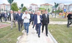 Başkan Başdeğirmen Muhtarlarla Birlikte Tomurcuk Masal Parkı’nı İnceledi