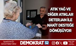 ATIK YAĞ VE DİĞER ATIKLAR DETERJAN İLE NAKİT DESTEĞE DÖNÜŞÜYOR
