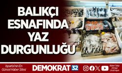 BALIKÇI ESNAFINDA YAZ DURGUNLUĞU