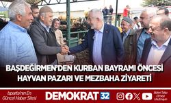 BAŞDEĞİRMEN’DEN KURBAN BAYRAMI ÖNCESİ HAYVAN PAZARI VE MEZBAHA ZİYARETİ
