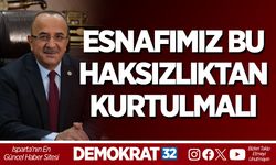 ESNAFIMIZ BU HAKSIZLIKTAN KURTULMALI