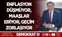 ENFLASYON DÜŞMÜYOR, MAAŞLAR ERİYOR, GEÇİM ZORLAŞIYOR