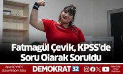 Fatmagül Çevik, KPSS’de Soru Olarak Soruldu
