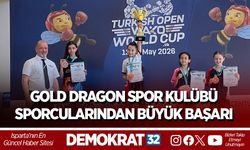 GOLD DRAGON SPOR KULÜBÜ SPORCULARINDAN BÜYÜK BAŞARI