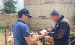 Polis, kurbanlık pazarında tek tek uyardı