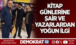 KİTAP GÜNLERİNE ŞAİR VE YAZARLARDAN YOĞUN İLGİ