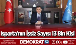 Isparta’nın İşsiz Sayısı 13 Bin Kişi