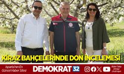 KİRAZ BAHÇELERİNDE DON İNCELEMESİ