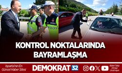 KONTROL NOKTALARINDA BAYRAMLAŞMA